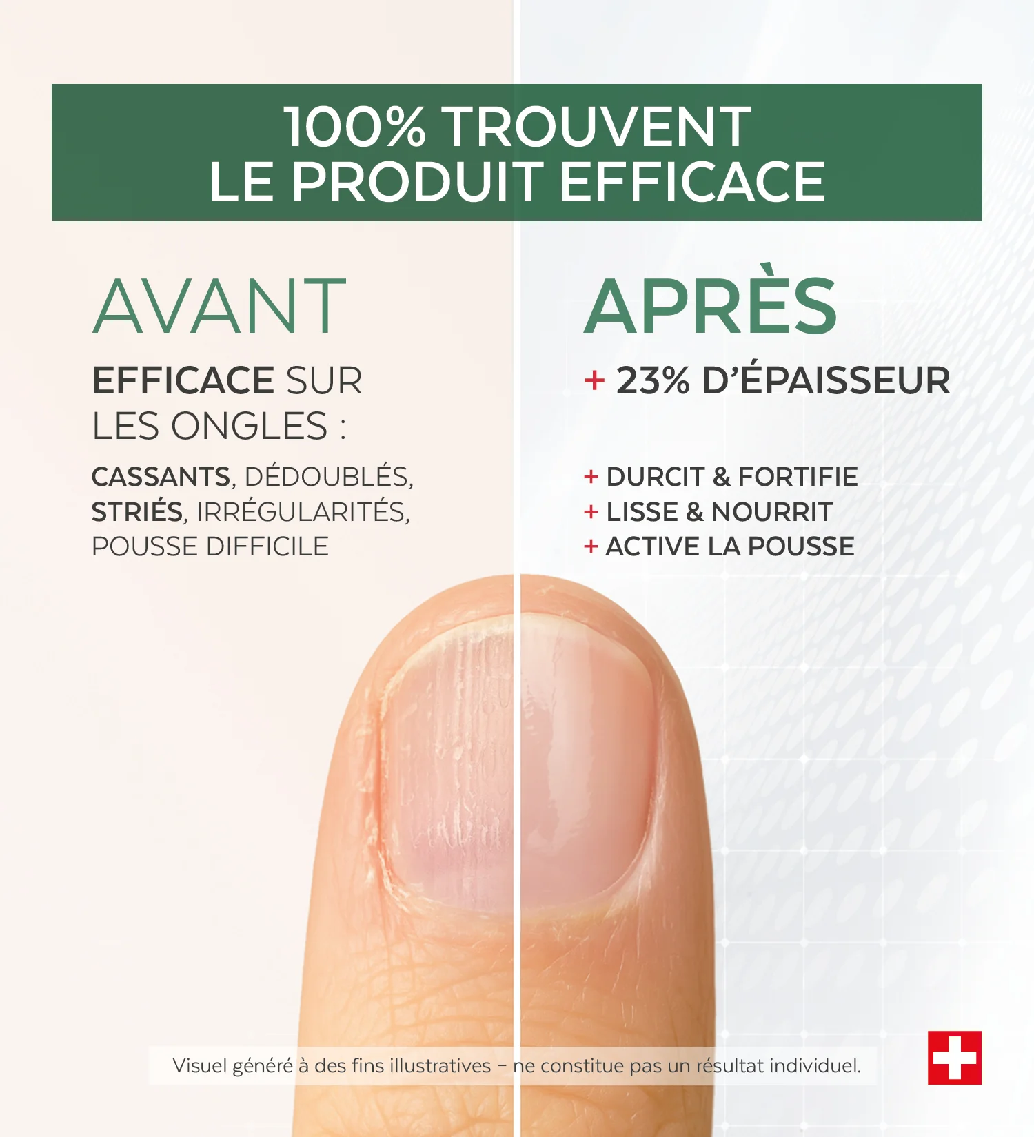 Stylo Durcisseur Ongles Cassants, Striés - Image 3