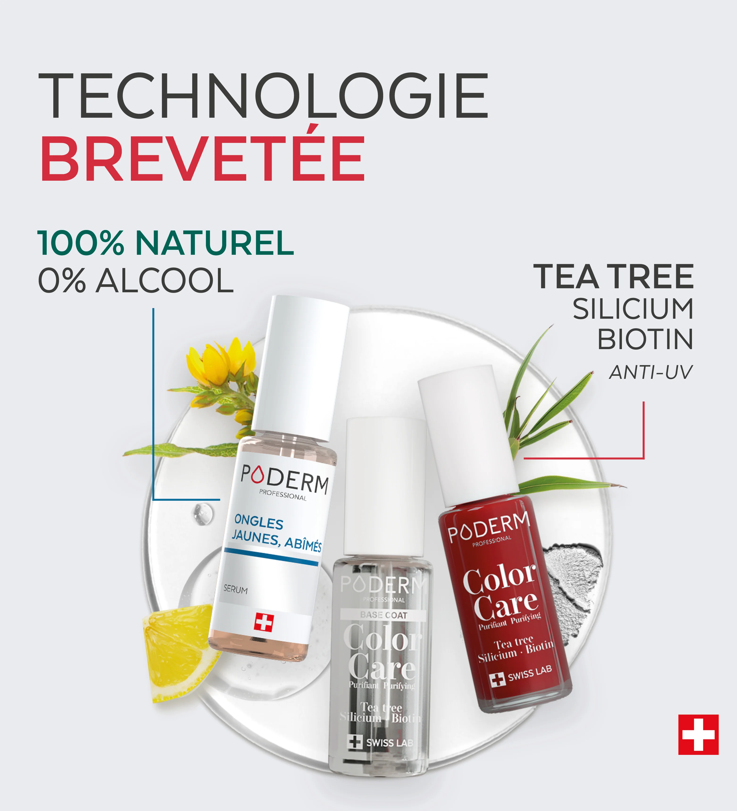 Trio Ongles Jaunes - Vernis soin tea tree - Image 3