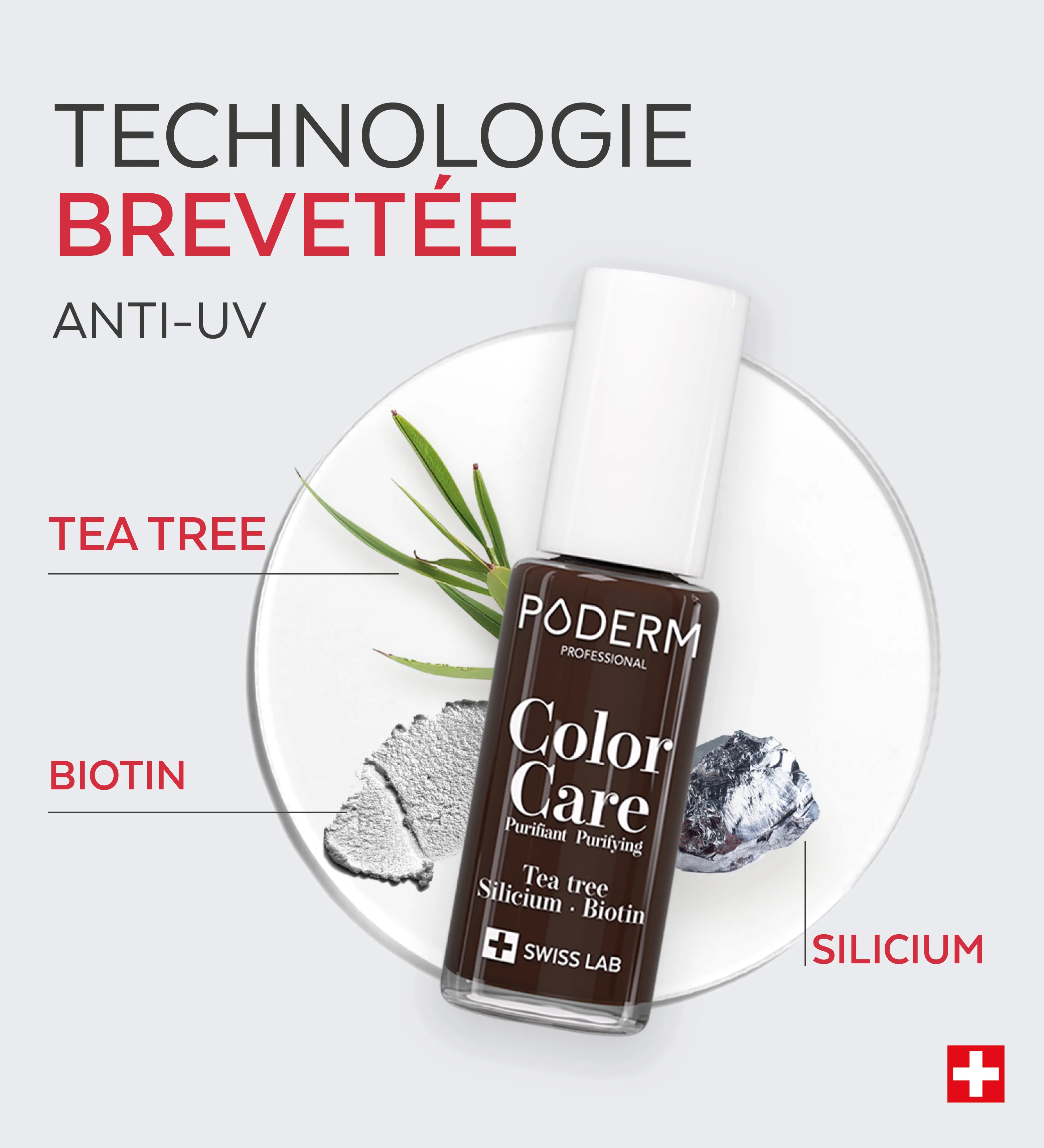 Vernis Color Care Tea Tree - Brun - Image 4