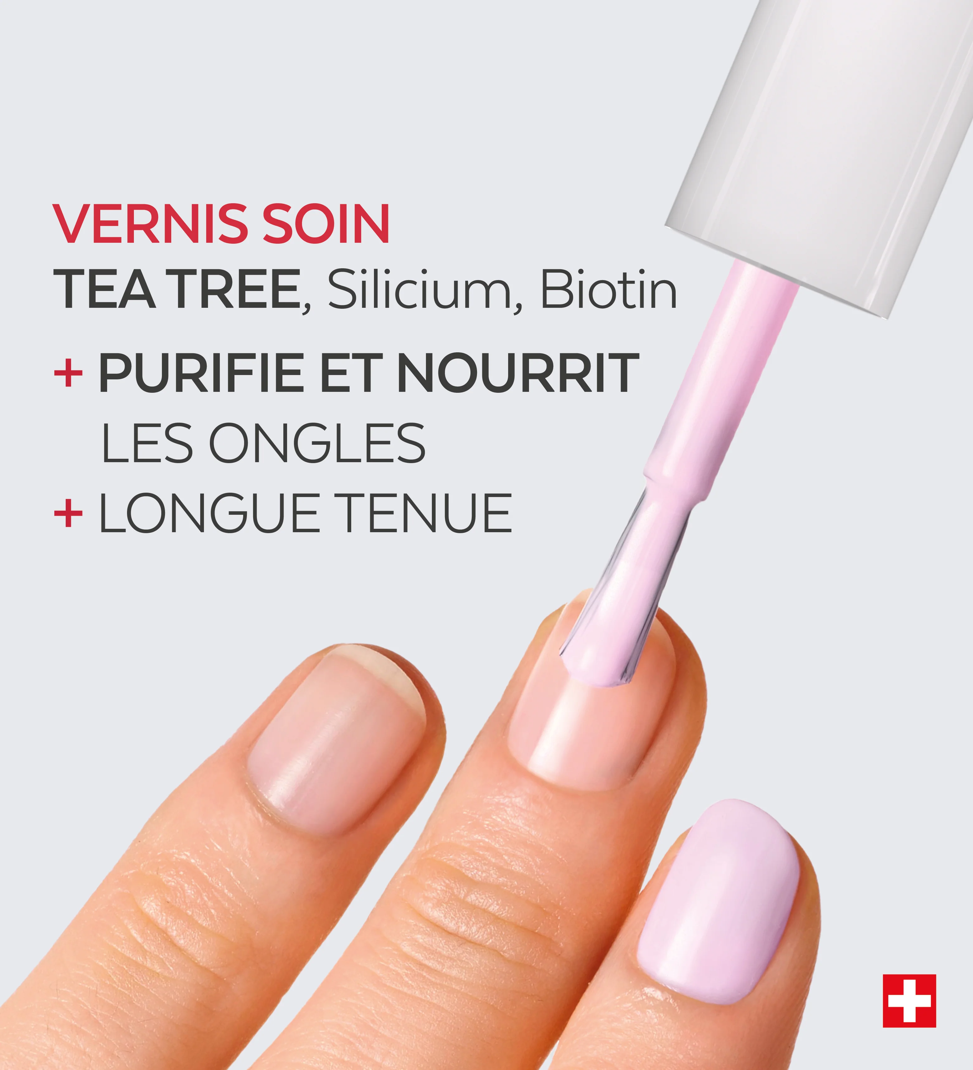 Vernis Color Care Tea Tree - Lilas - Image 3