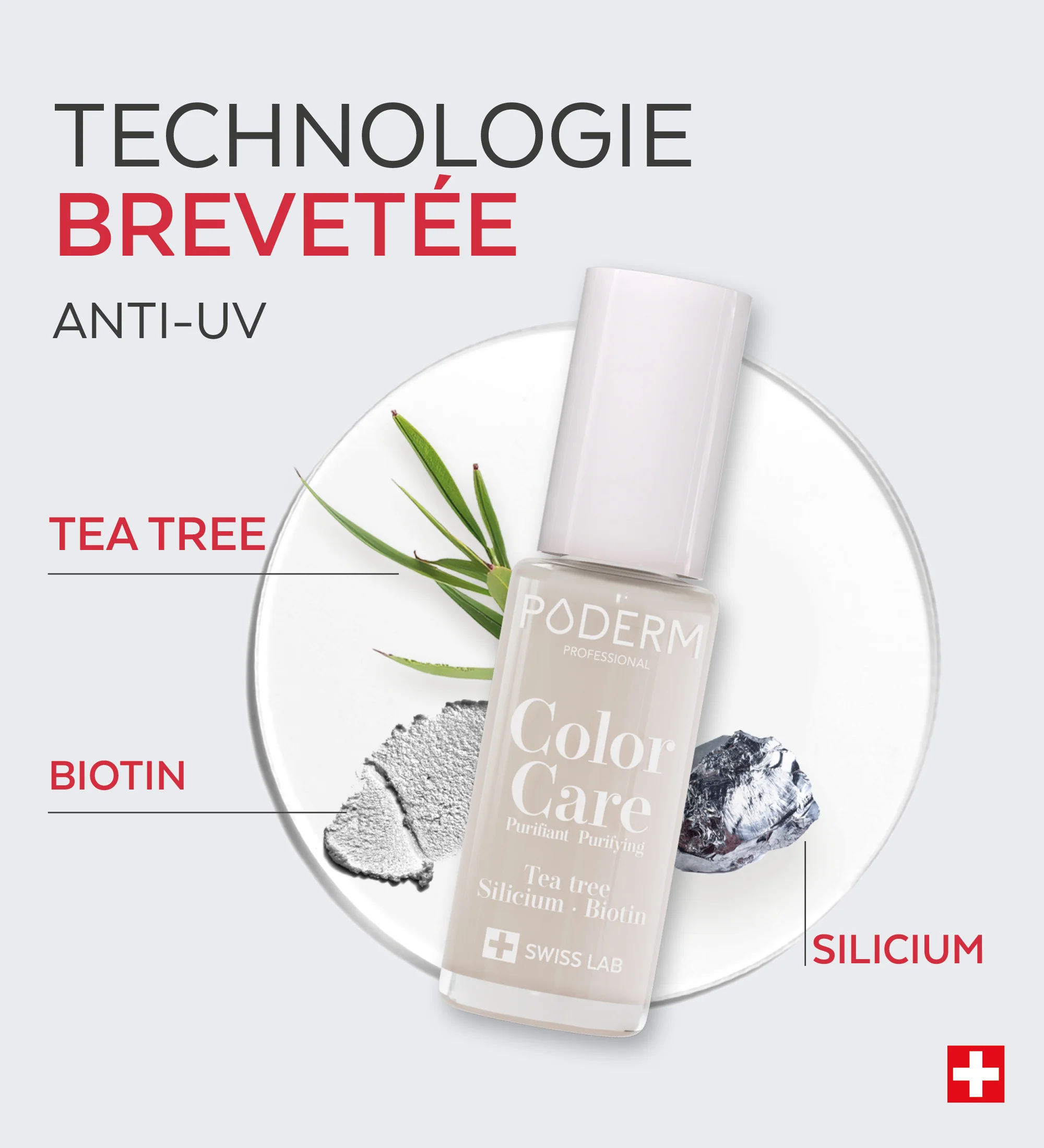 Vernis Color Care Tea Tree - Milky - Image 4