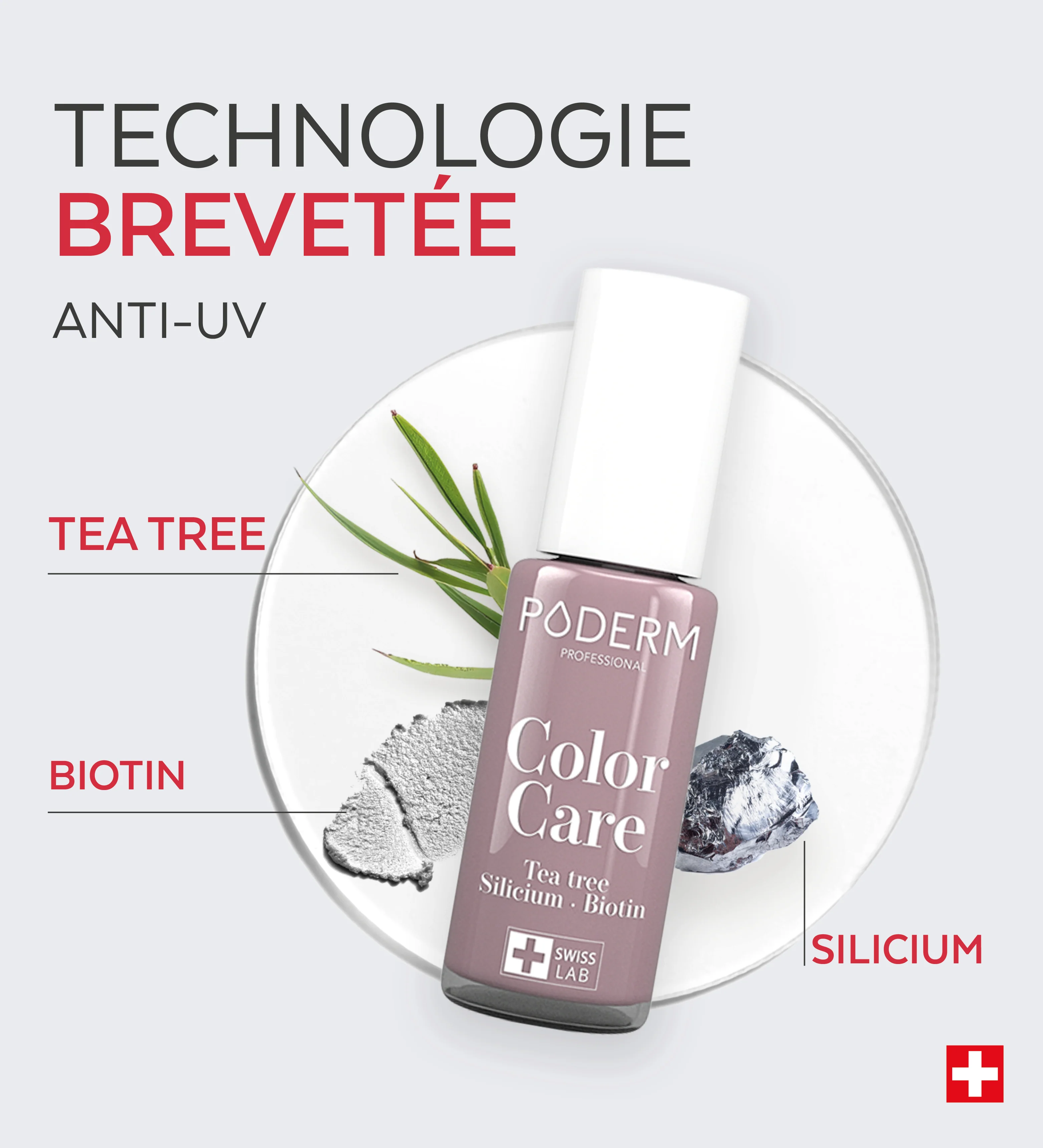 Vernis Color Care Tea Tree - Parme - Image 4