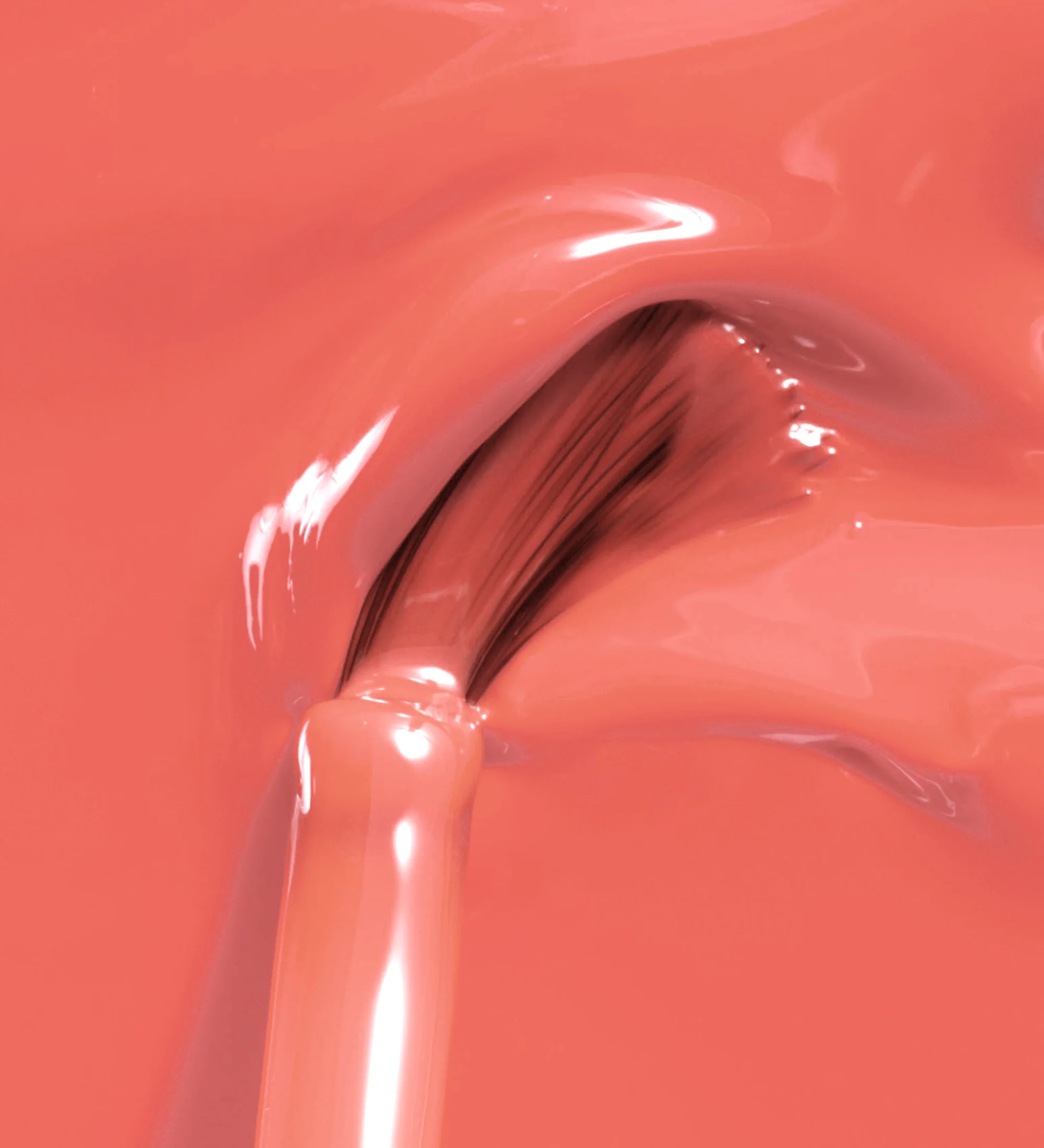 Vernis Color Care Tea Tree - Rose Corail - Image 2