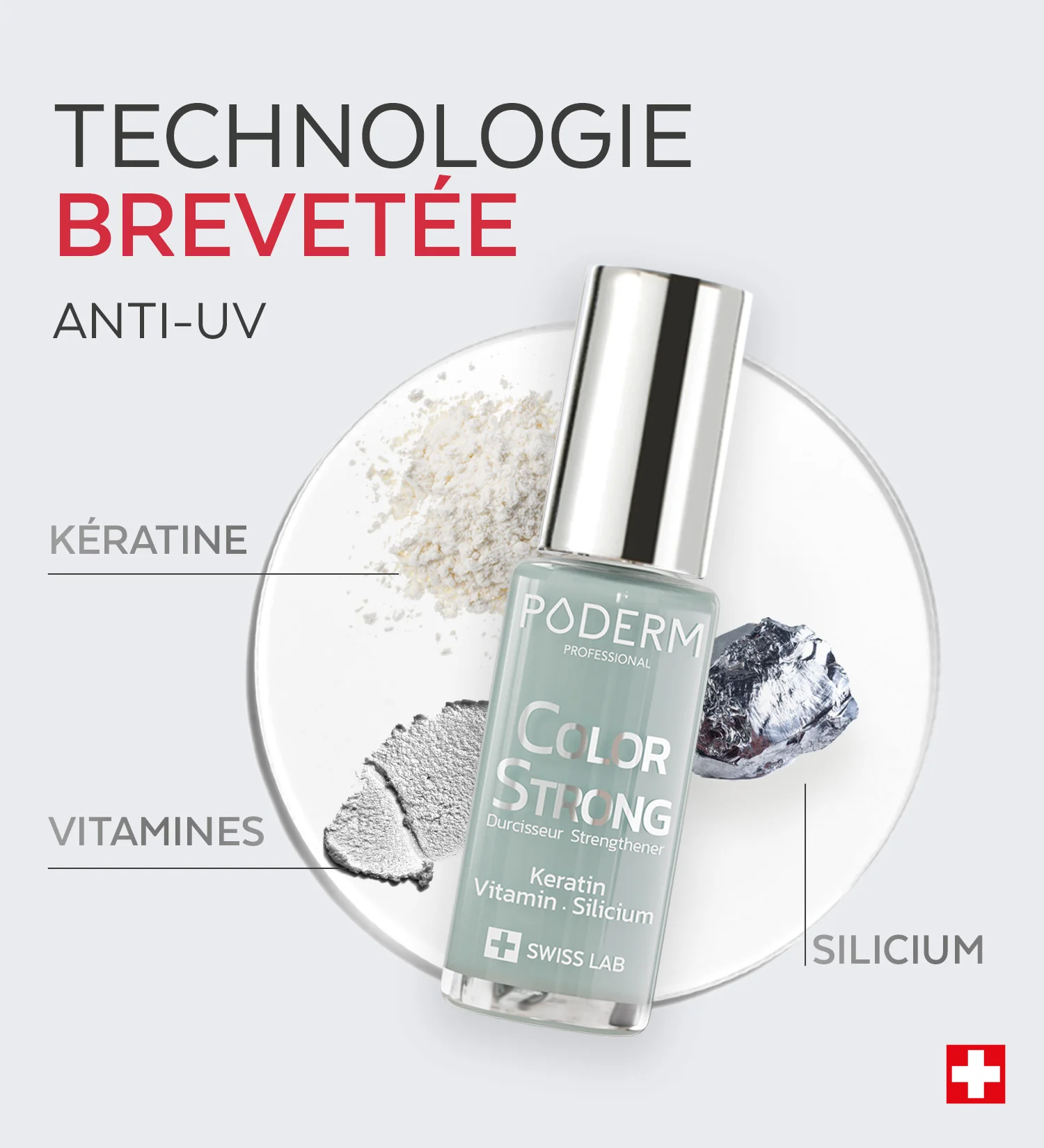 Vernis Color Strong Durcisseur - Soft sage - Image 4