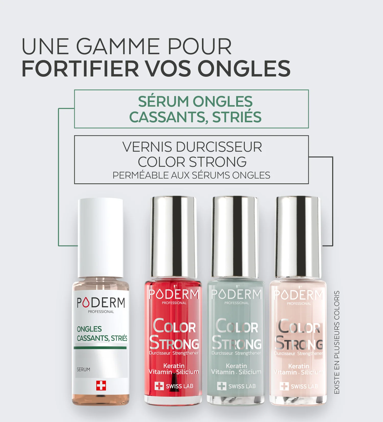 Vernis Color Strong Durcisseur - Soft sage - Image 5