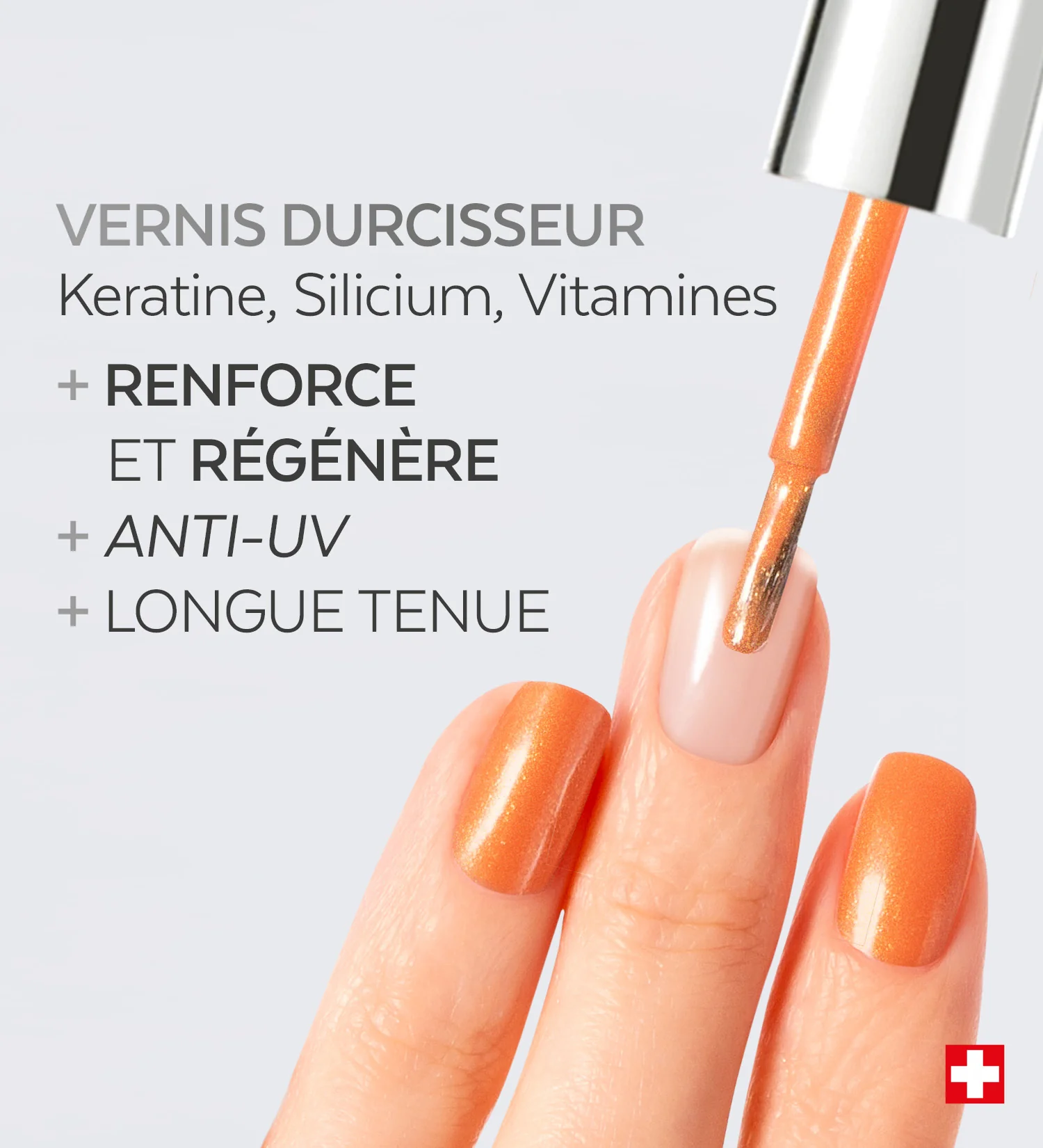 Vernis Color Strong Durcisseur - Sunkissed - Image 3